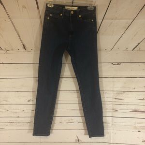 Gap 1969 True Skinny Super High Rise Jeans size 24